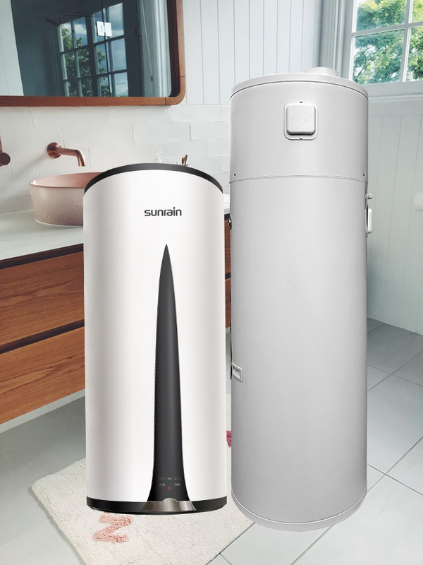 Aquecedor de água com bomba de calor Wi-Fi R134a com refrigerante 60L/80L/100L HI-COP sem dutos