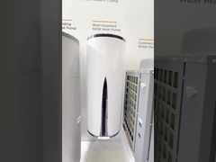 R134a Bomba de calor montada na parede 80L Sistema de aquecimento de ar para água